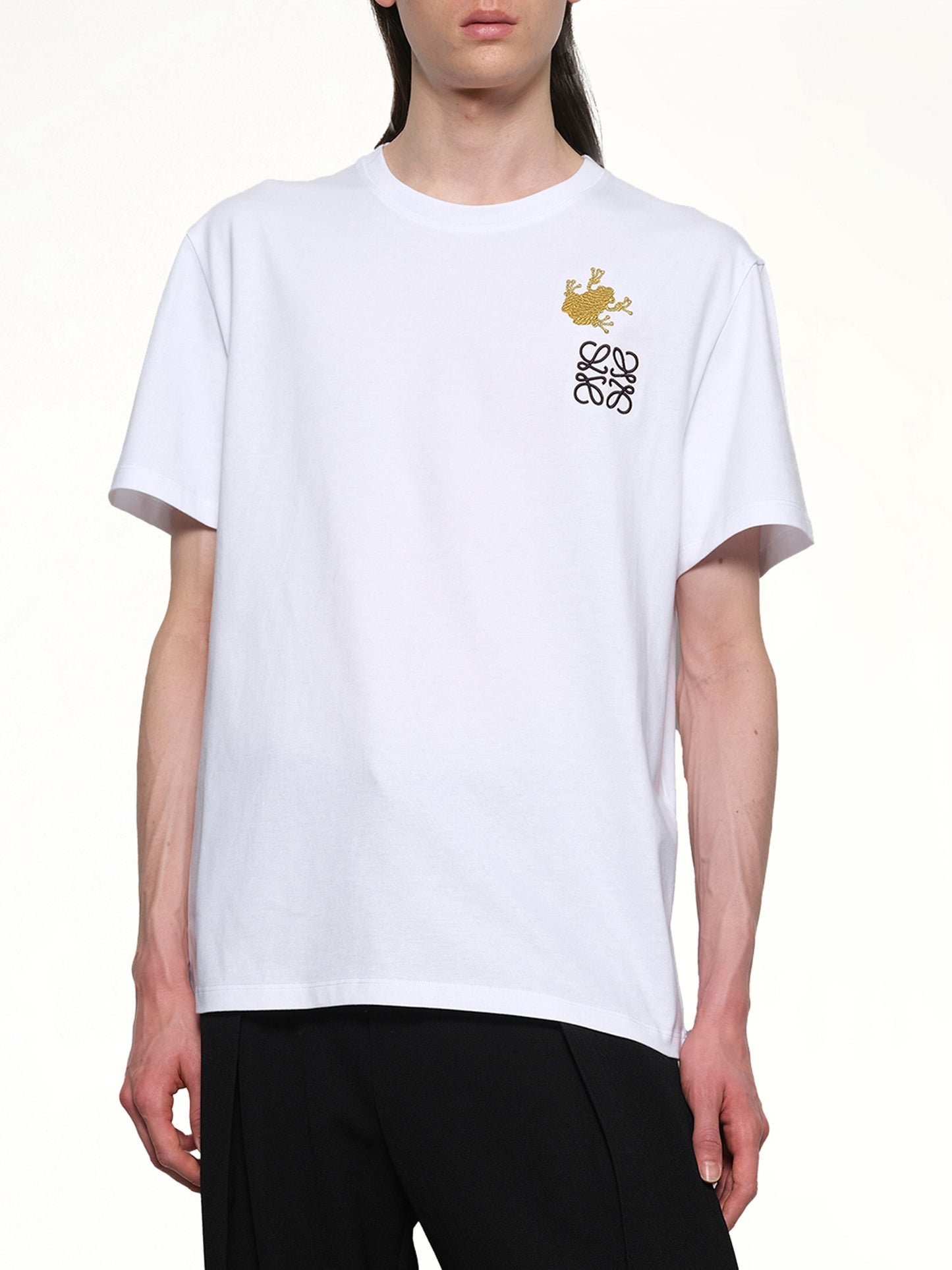 Frog Relaxed Fit T-Shirt in White