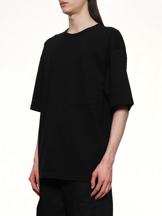 Boxy Ss T-Shirt in Black
