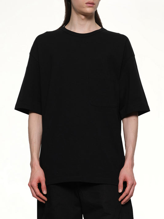 Boxy Ss T-Shirt in Black
