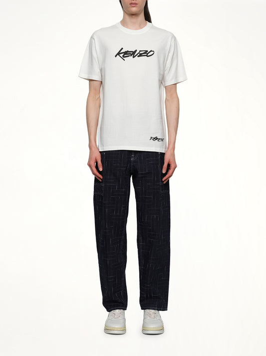 Gots Kenzo Futura Classic T-Shirt in Off White