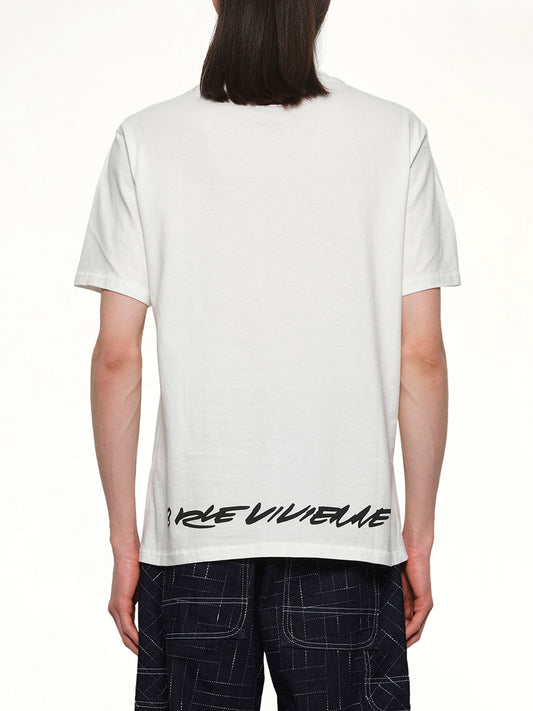 Gots Kenzo Futura Classic T-Shirt in Off White