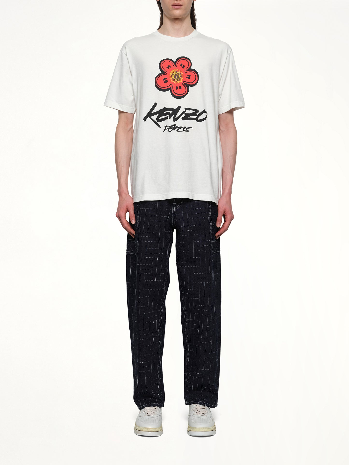 Kenzo Futura Classic T-Shirt in Off White