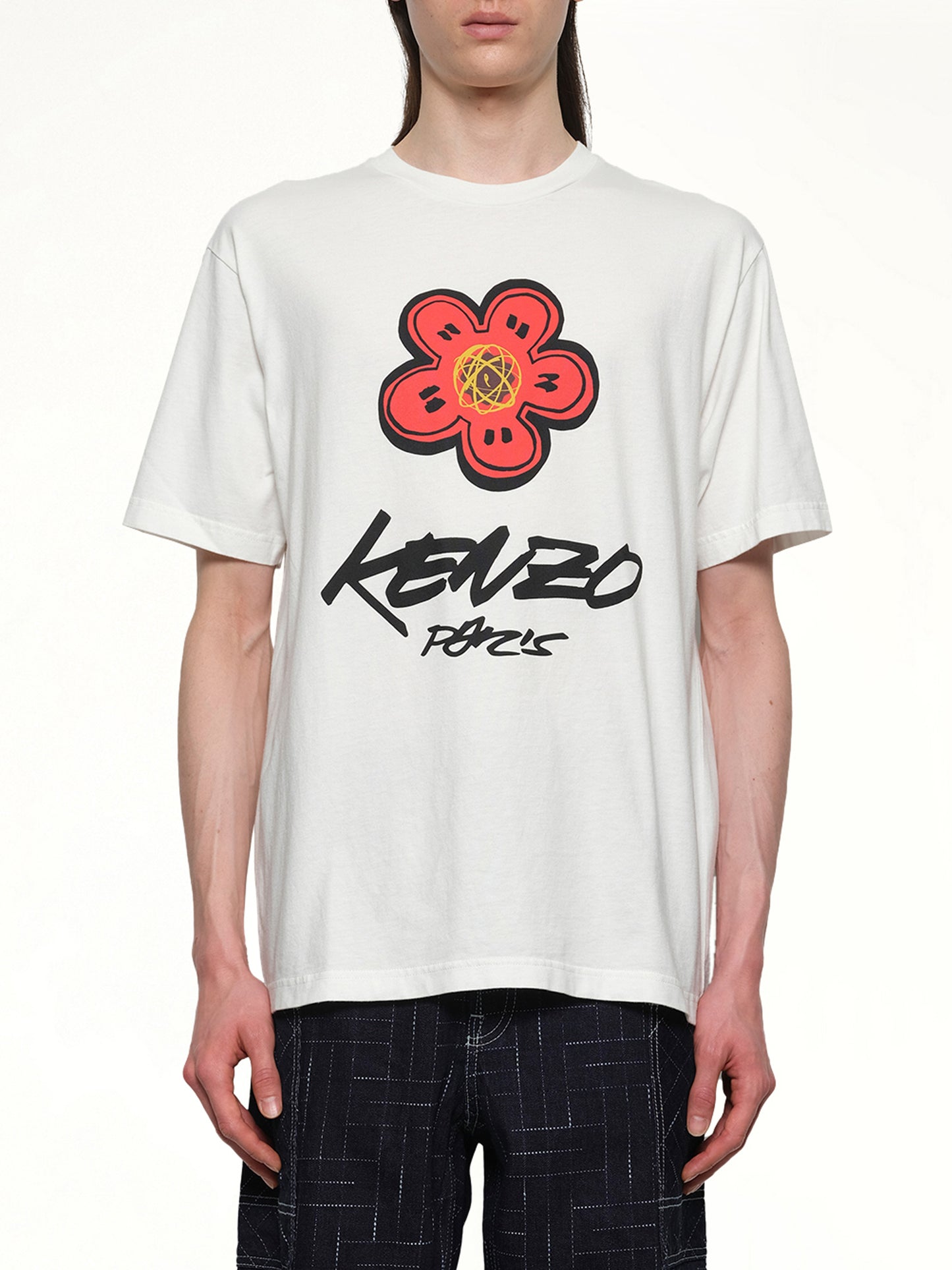 Kenzo Futura Classic T-Shirt in Off White