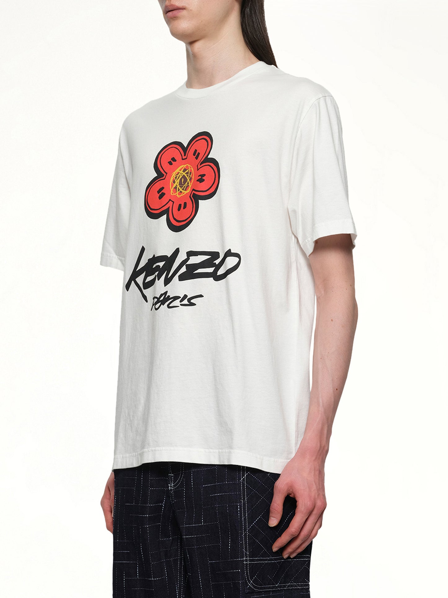 Kenzo Futura Classic T-Shirt in Off White