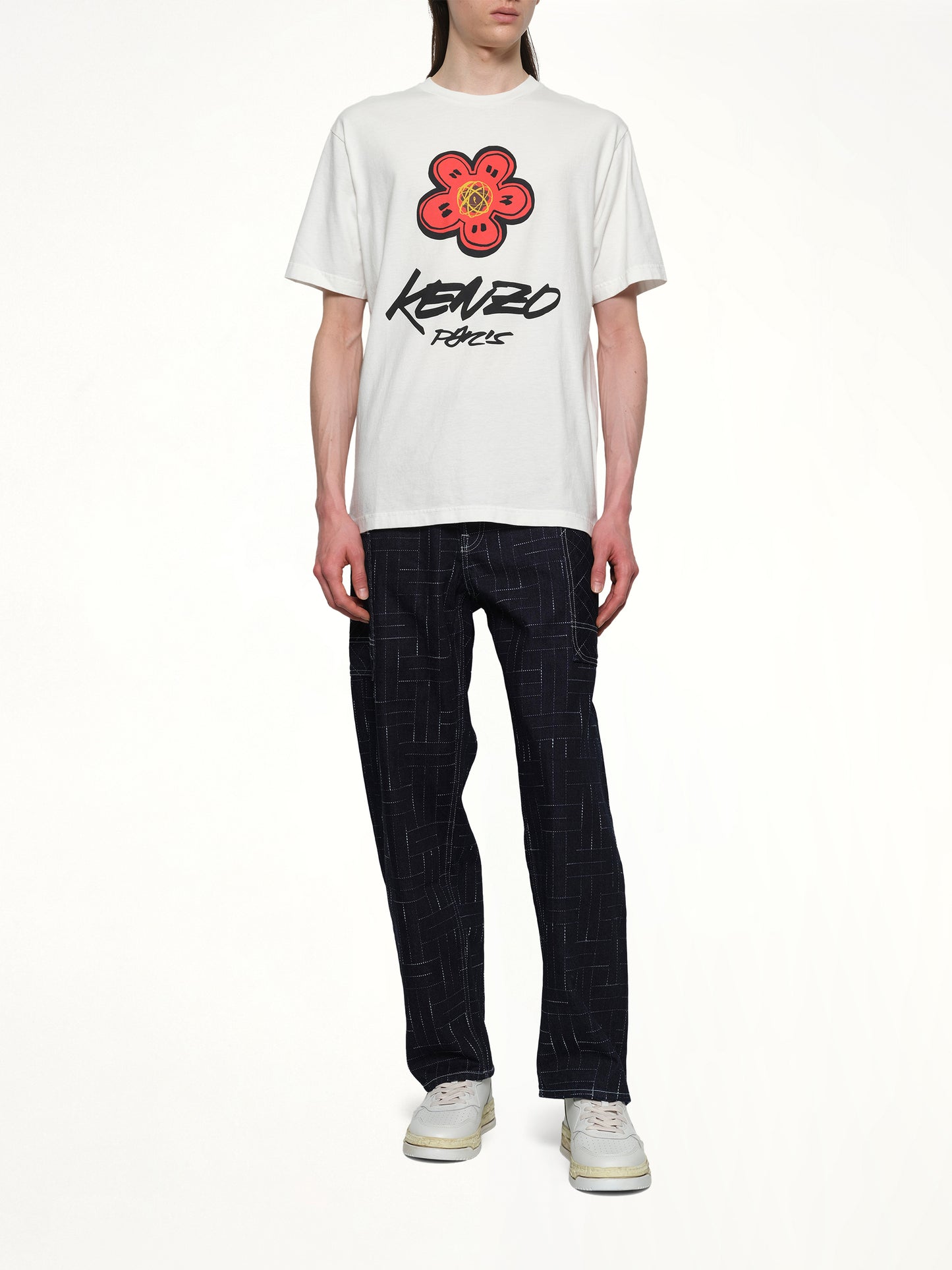 Kenzo Futura Classic T-Shirt in Off White