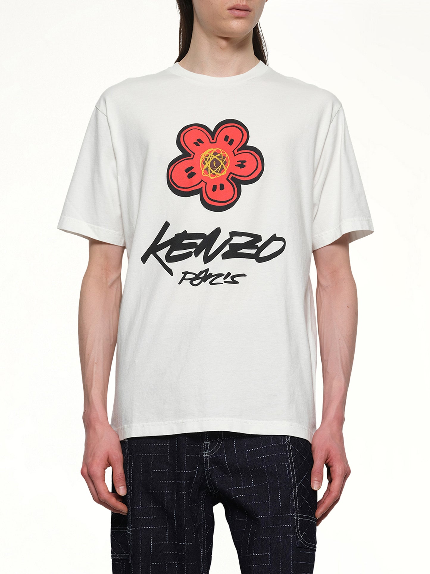 Kenzo Futura Classic T-Shirt in Off White