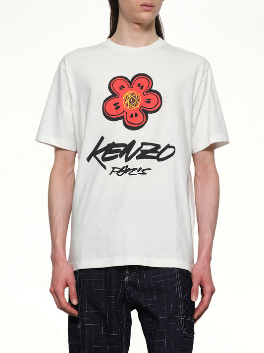 Kenzo Futura Classic T-Shirt in Off White
