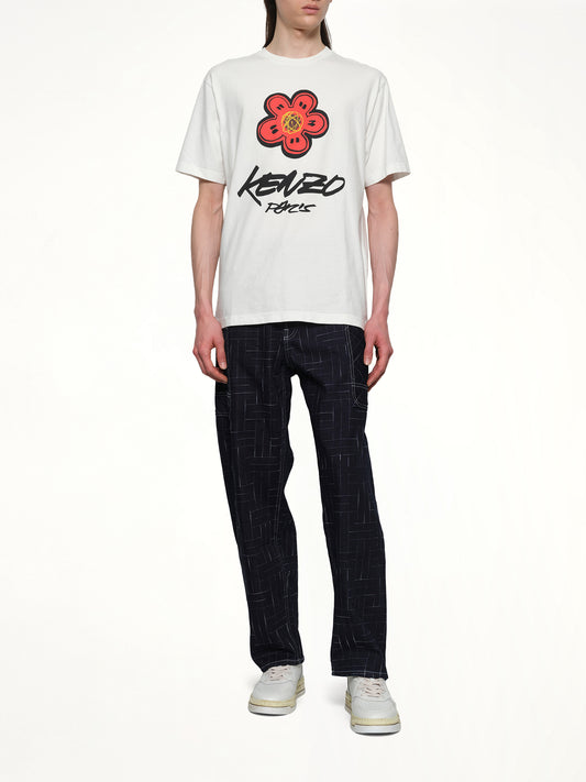 Kenzo Futura Classic T-Shirt in Off White