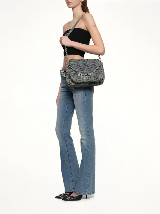 CHARM-D M Shoulder Bag in Dark Blue