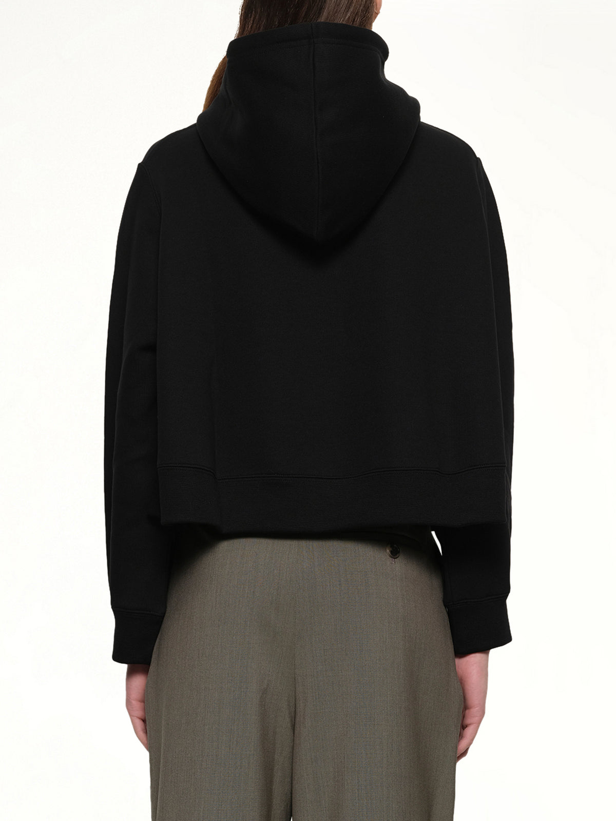 Trapeze Hoodie in Black