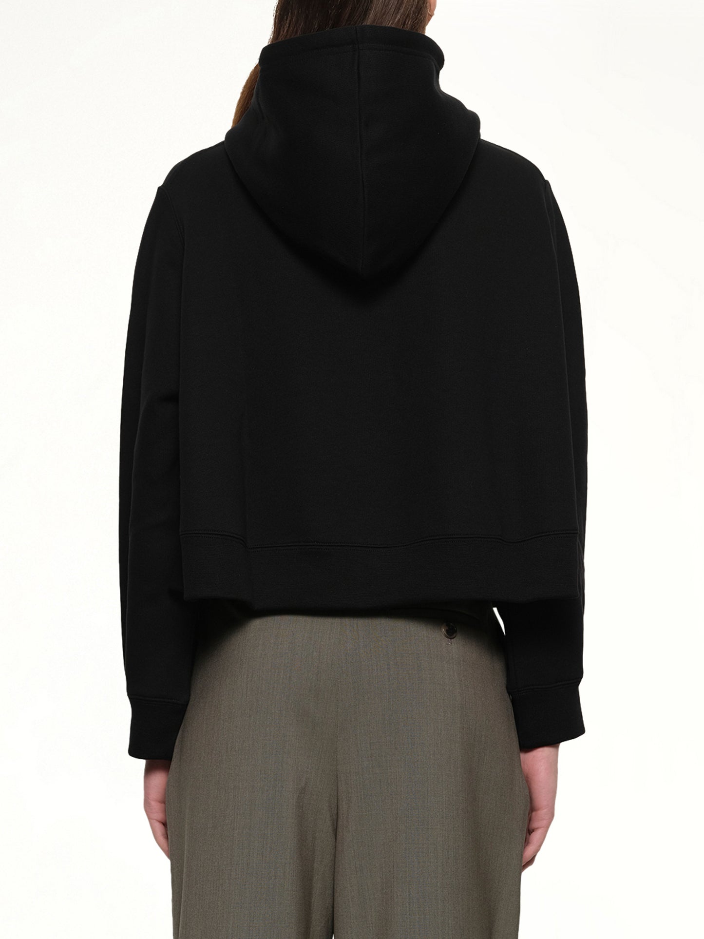 Trapeze Hoodie in Black