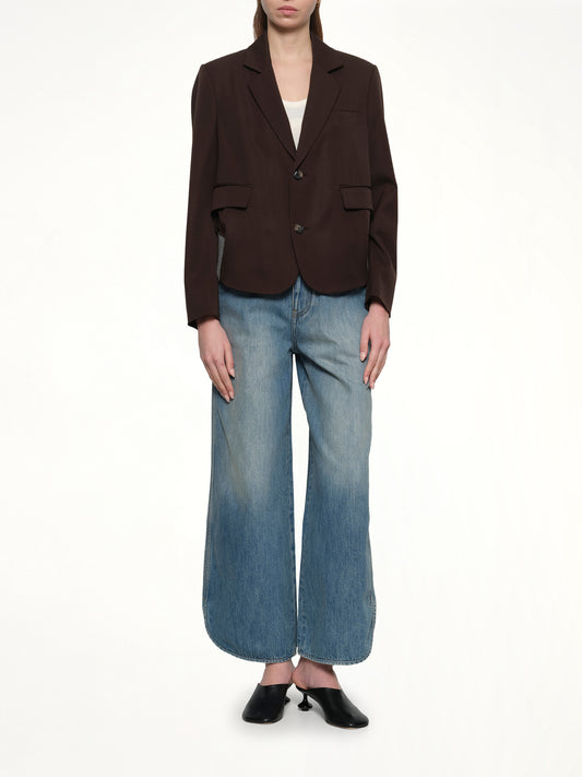 Tailored Jacket in Brown