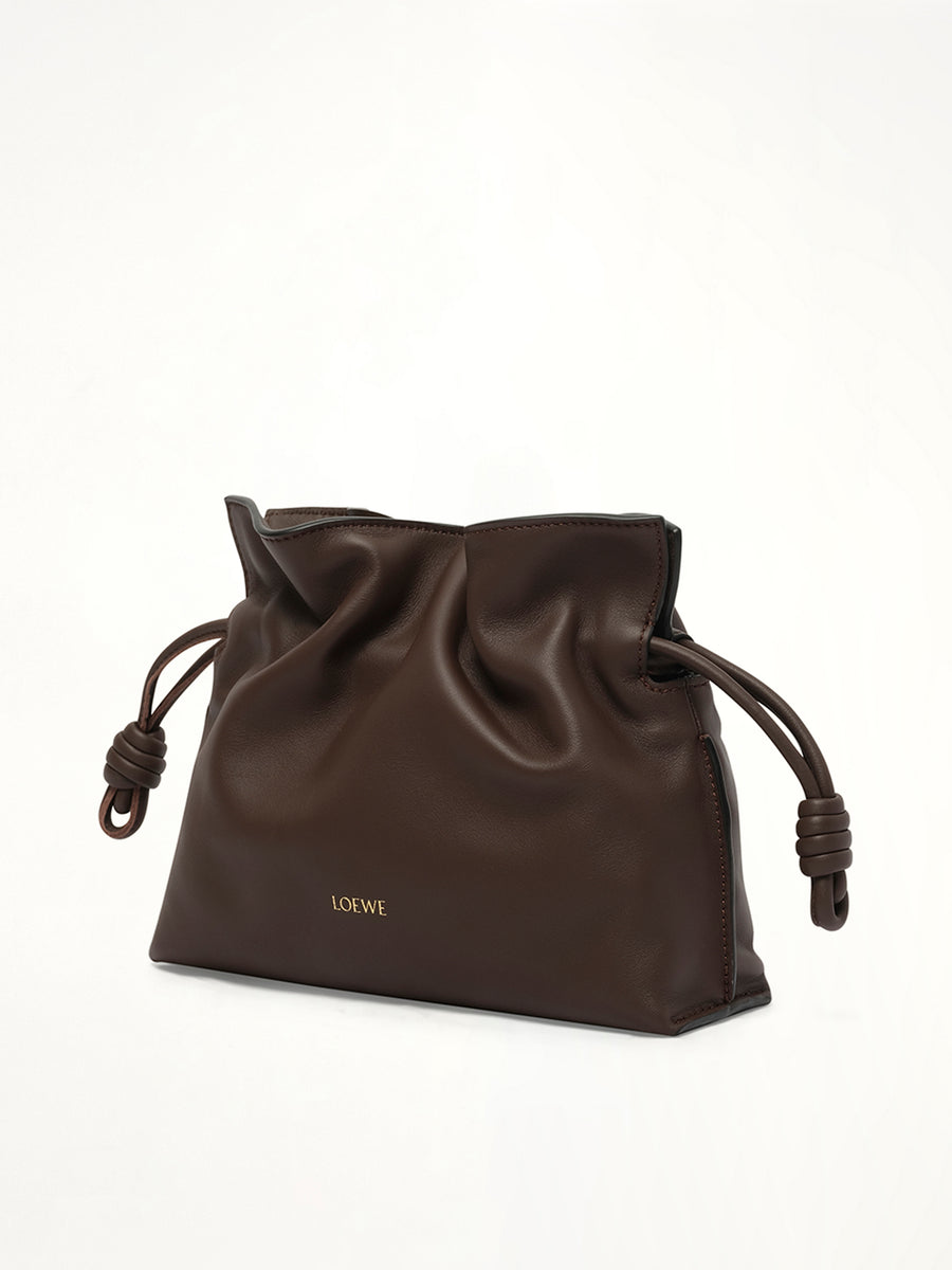 Flamenco Clutch Mini in Chocolate