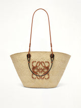 Anagram Basket Medium Bag in Natural/Tan