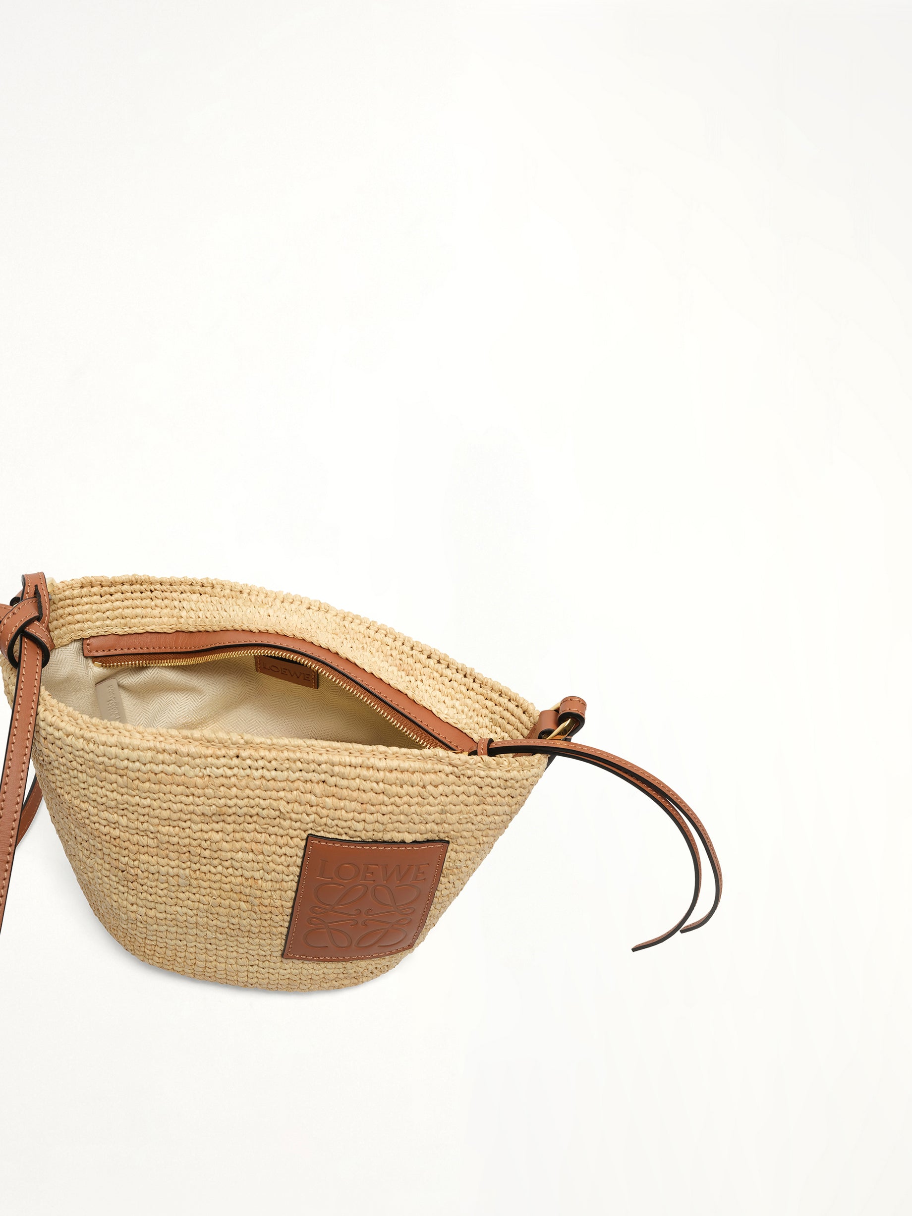LOEWE Slit Pochette Bag in Natural/Tan from MARAIS