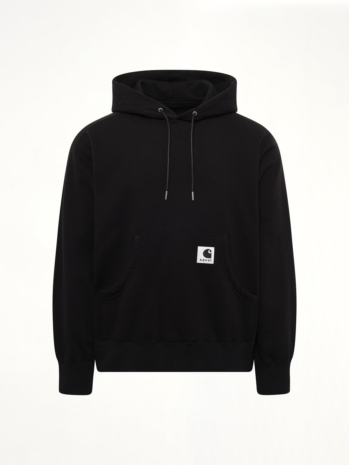 블랙 Carhartt WIP 코튼 저지 후디