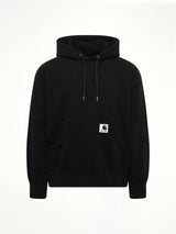 블랙 Carhartt WIP 코튼 저지 후디