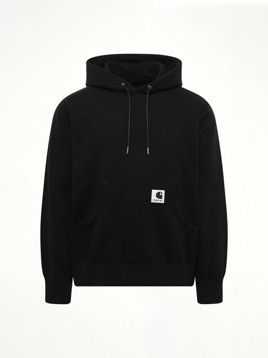 Carhartt WIP Cotton Jersey Hoodie in Black