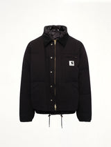 Carhartt WIP Washed Duck Puffer Jacket in Black