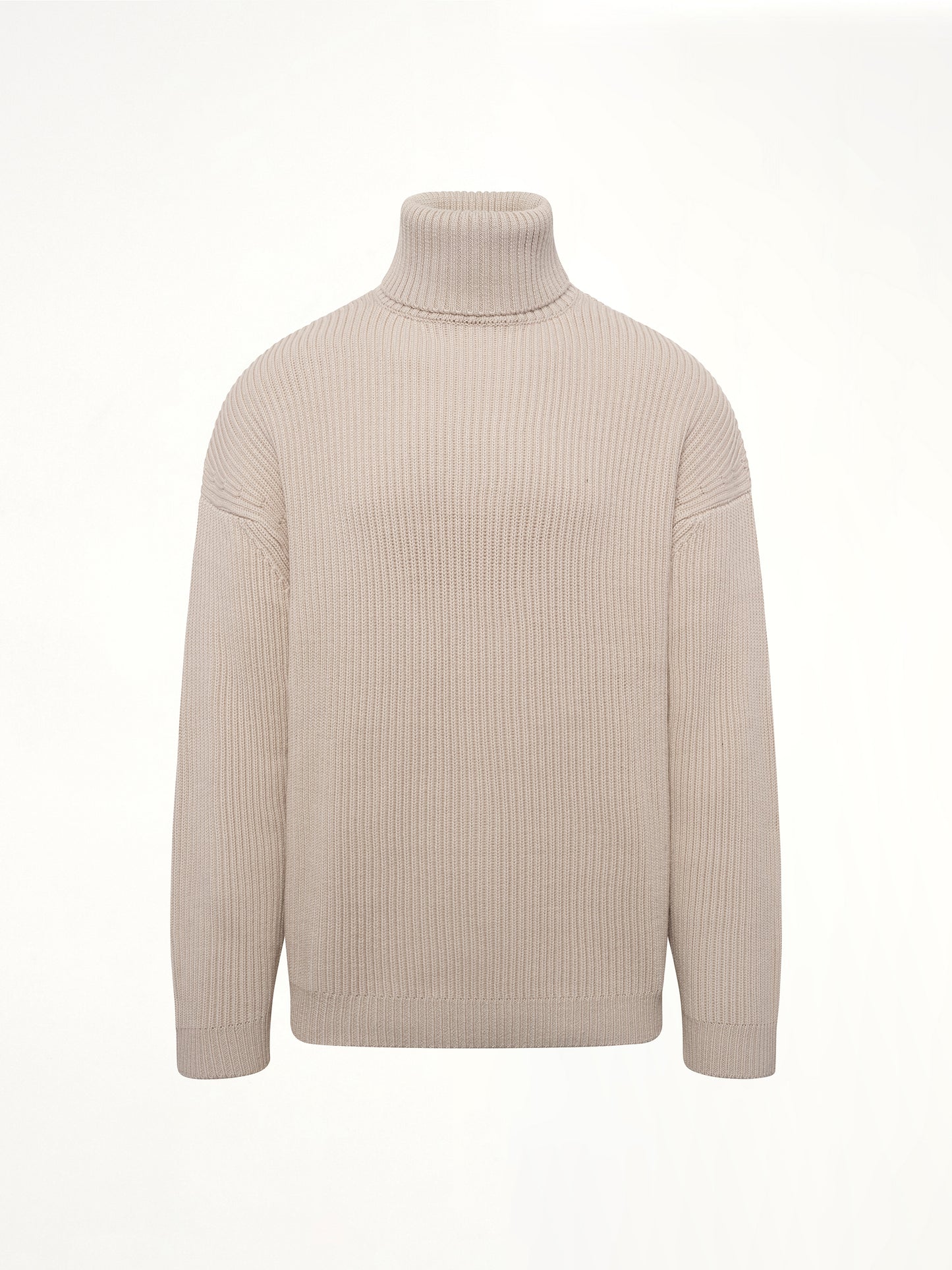 Chunky Turtleneck in Beige