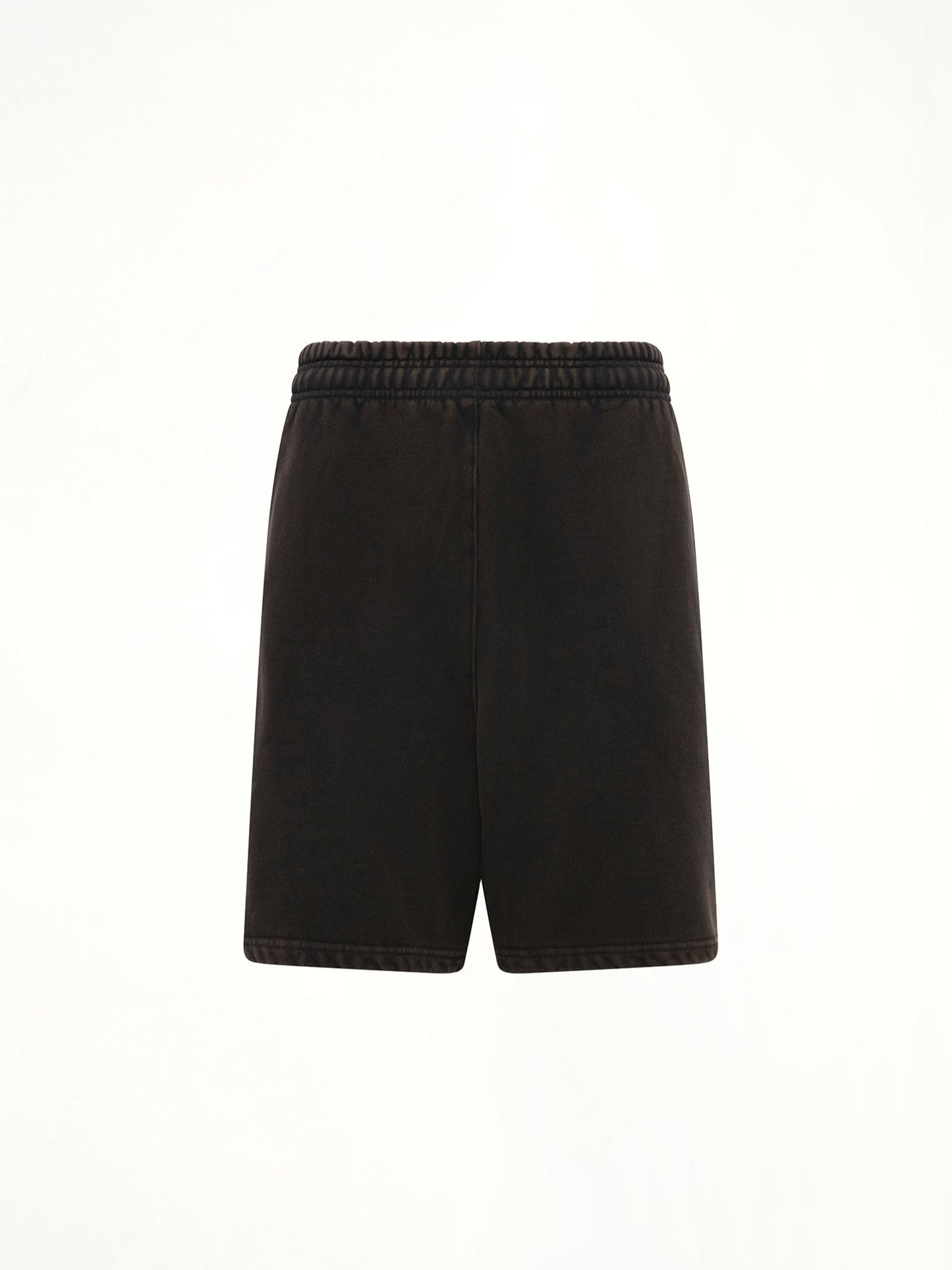 Standard Sweatshorts in Washed Black