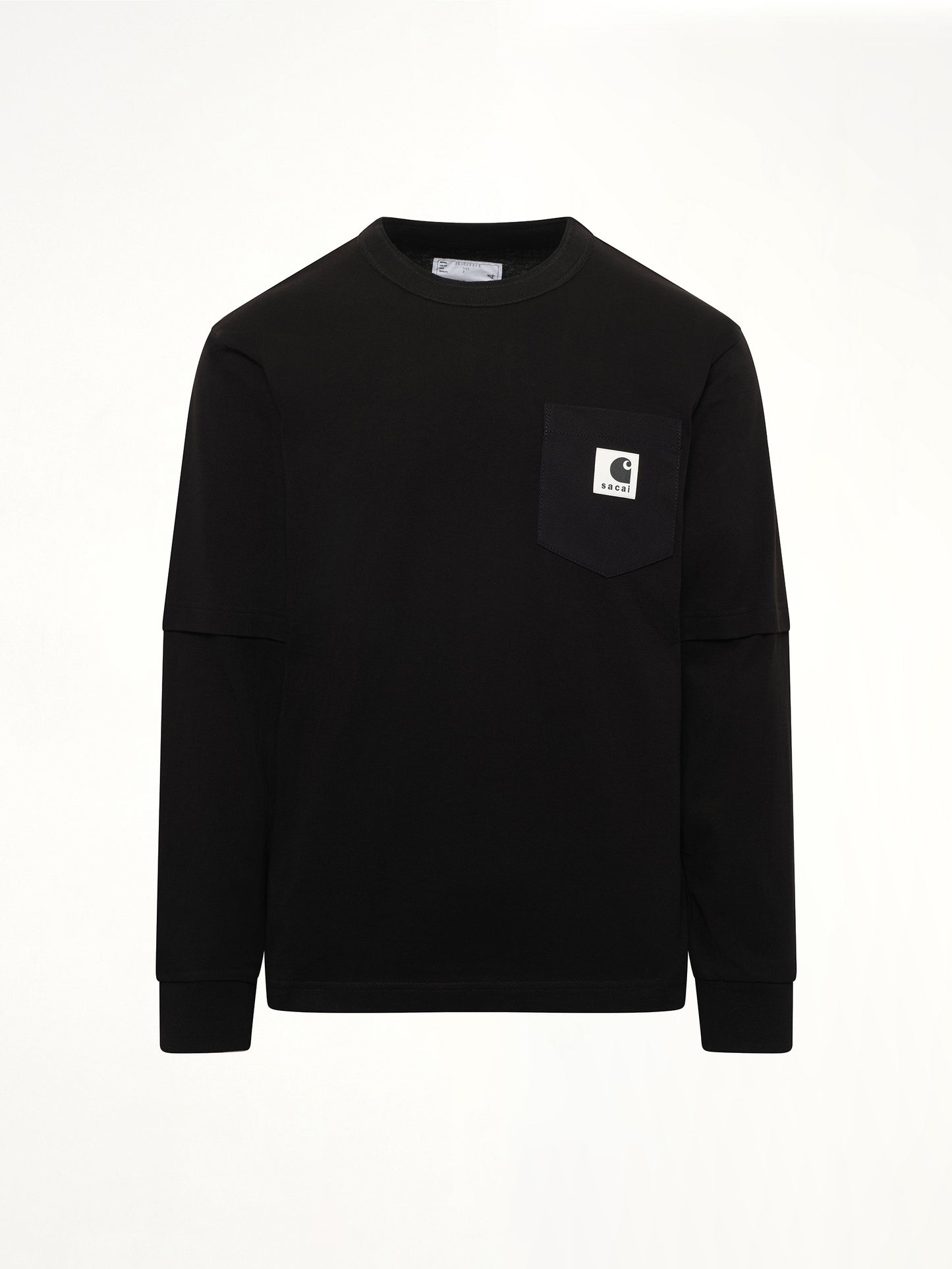 Carhartt WIP Cotton Jersey L/S T-Shirt in Black