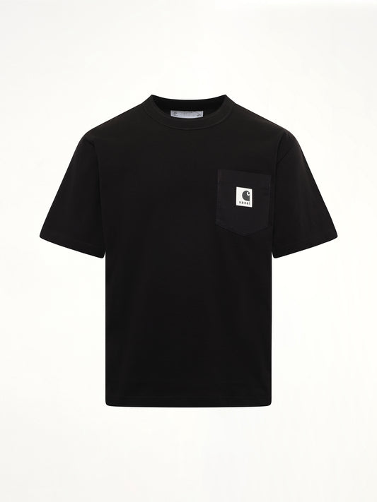 Carhartt WIP Cotton Jersey T-Shirt in Black