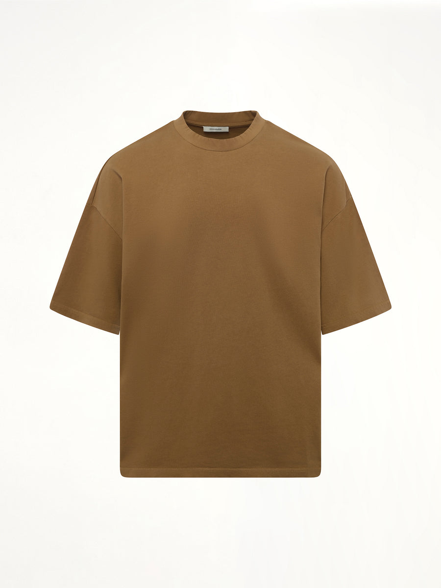 Heavy Boxy T-Shirt in Dune