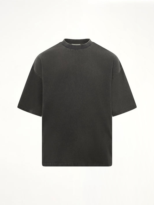 Heavy Boxy T-Shirt in Washed Black