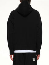 블랙 Carhartt WIP 코튼 저지 후디