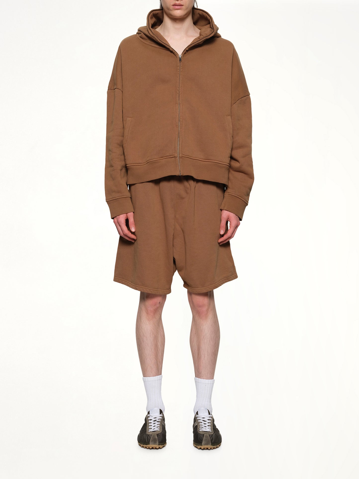 Eternal Zip Hoodie in Dune