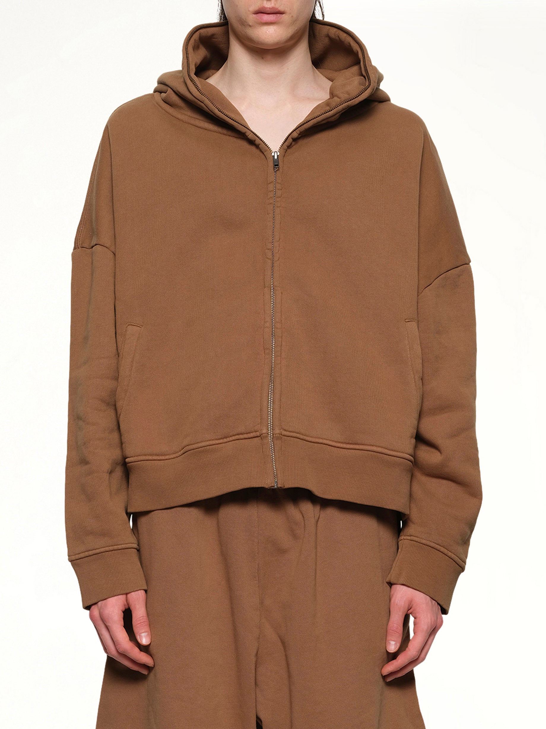 Eternal Zip Hoodie in Dune