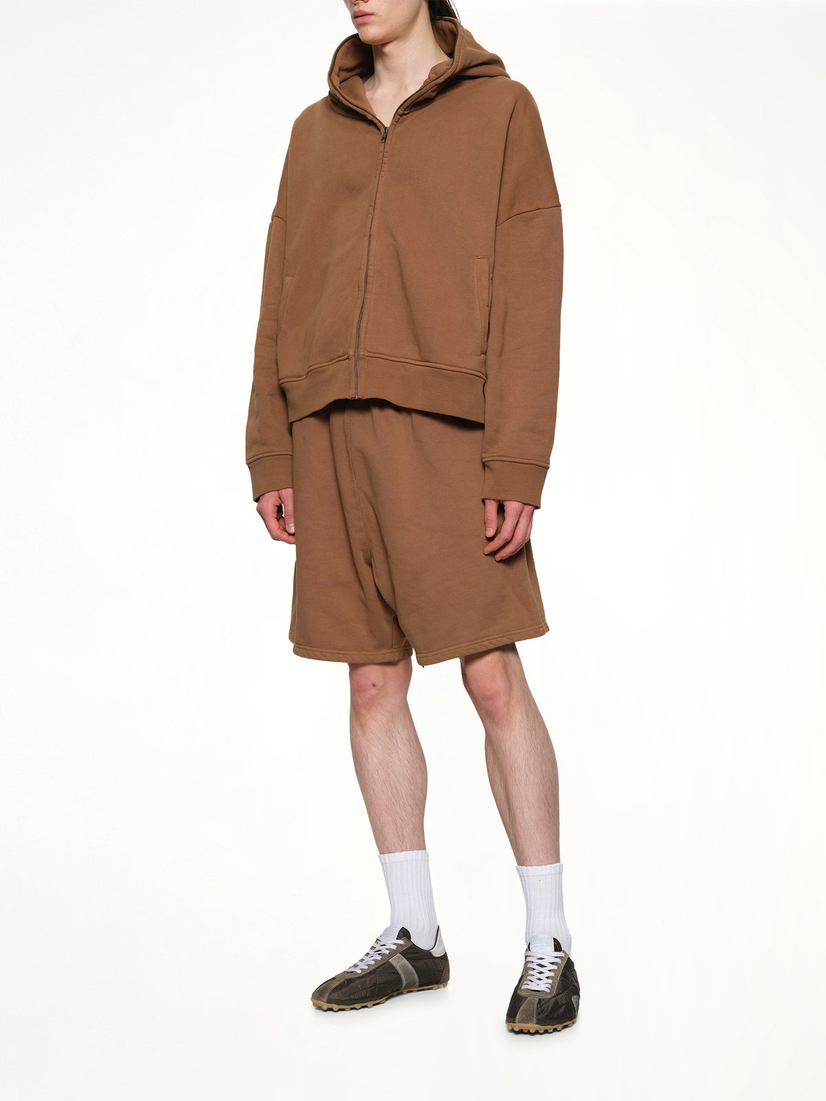 Eternal Zip Hoodie in Dune