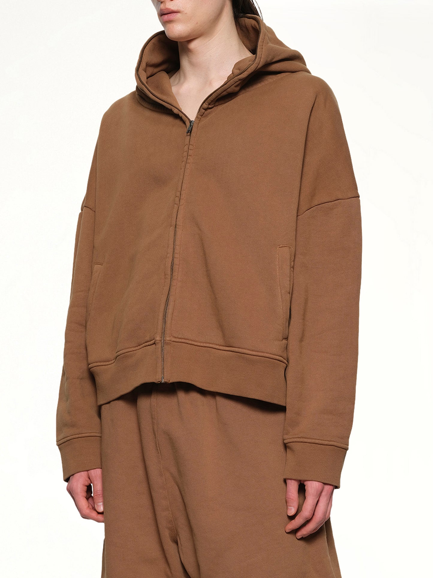 Eternal Zip Hoodie in Dune