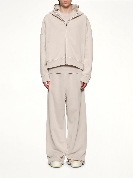 Eternal Zip Hoodie in Off White