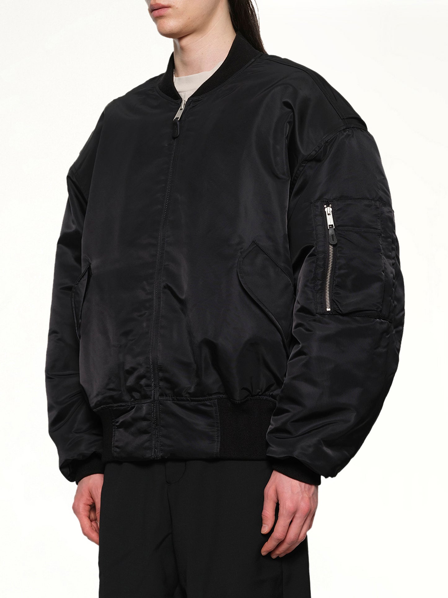 Broad Bomber Jacket in Oil