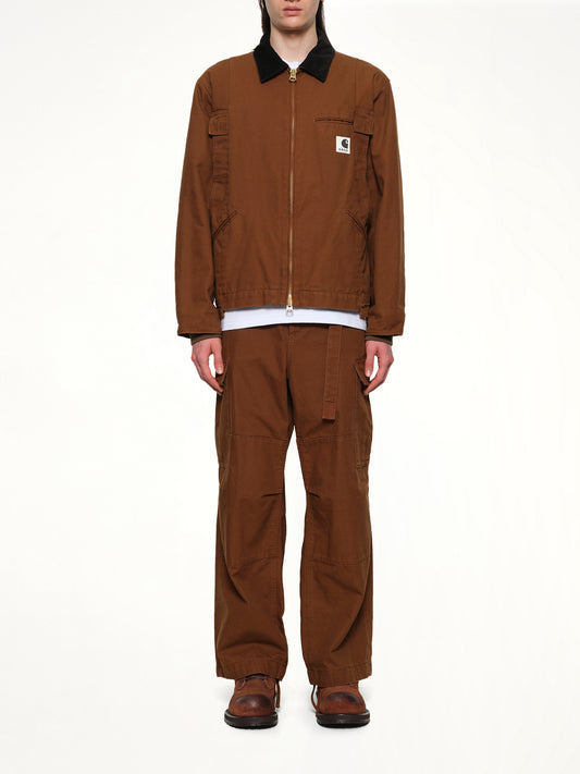 Carhartt WIP Duck Jacket in Dark Beige