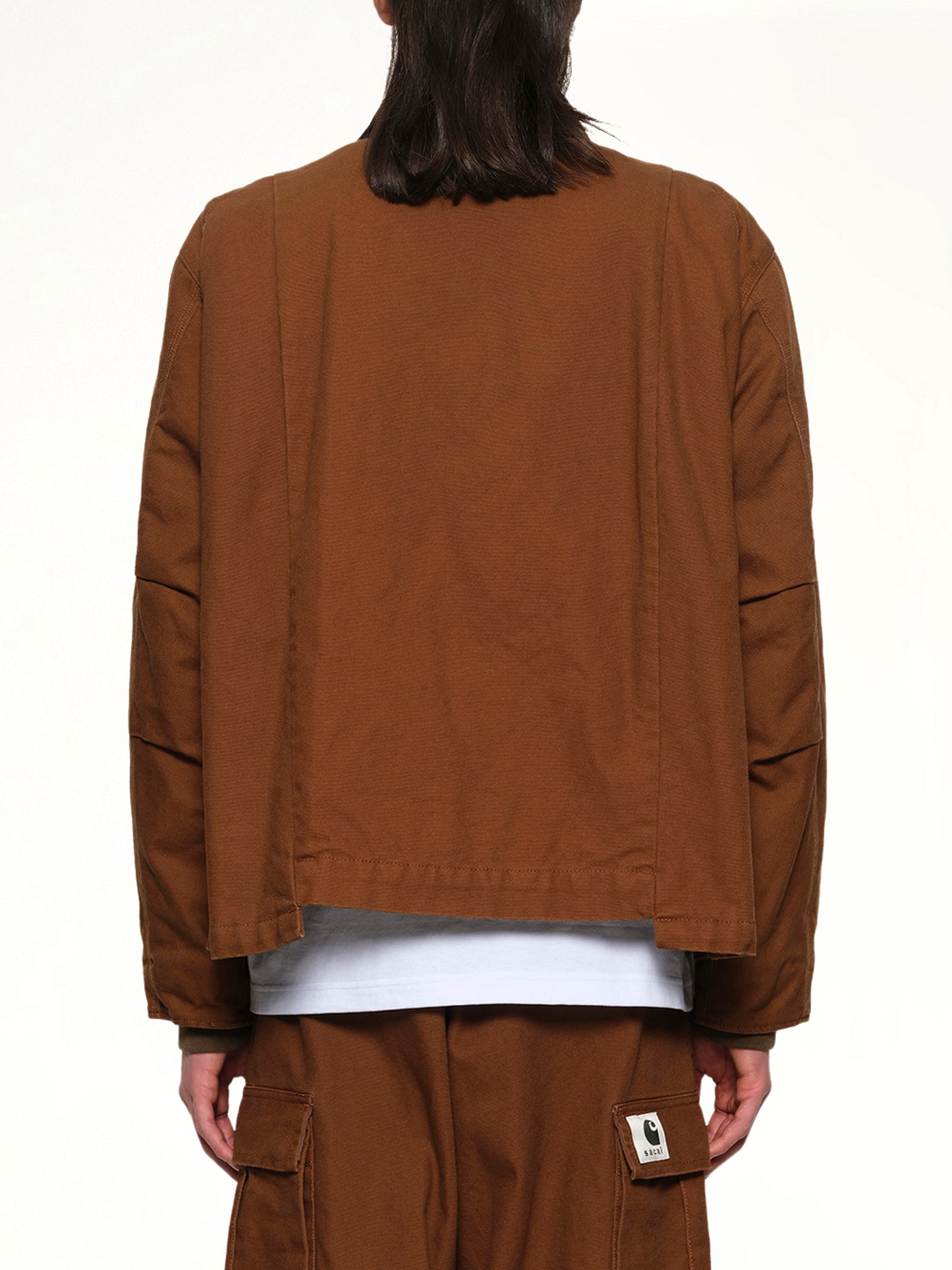 Carhartt WIP Duck Jacket in Dark Beige