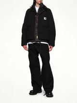 Carhartt WIP Washed Duck Puffer Jacket in Black