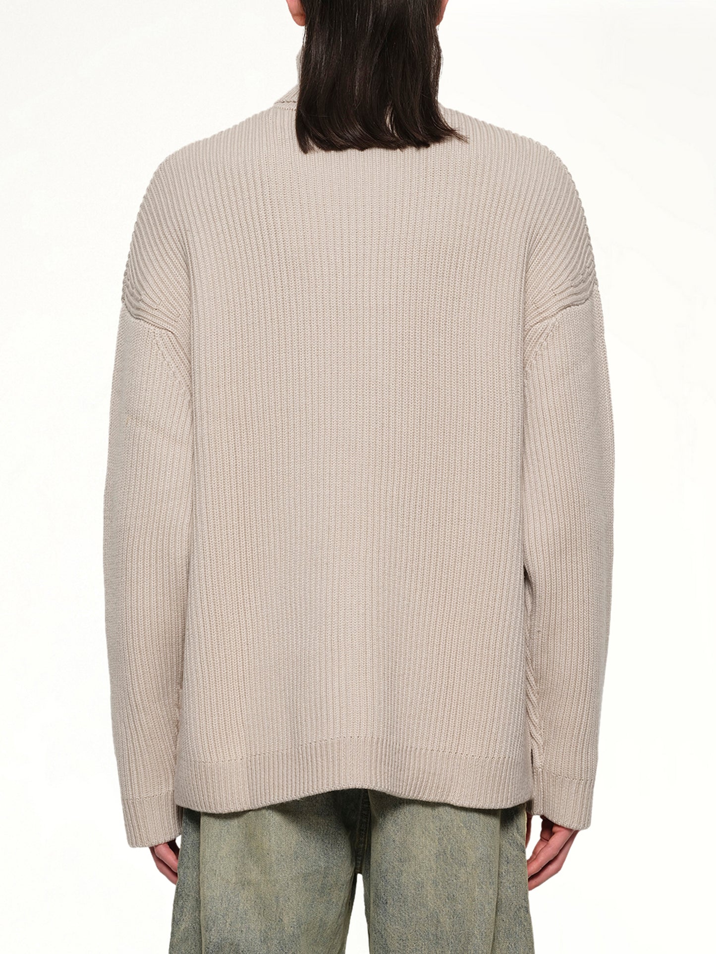 Chunky Turtleneck in Beige