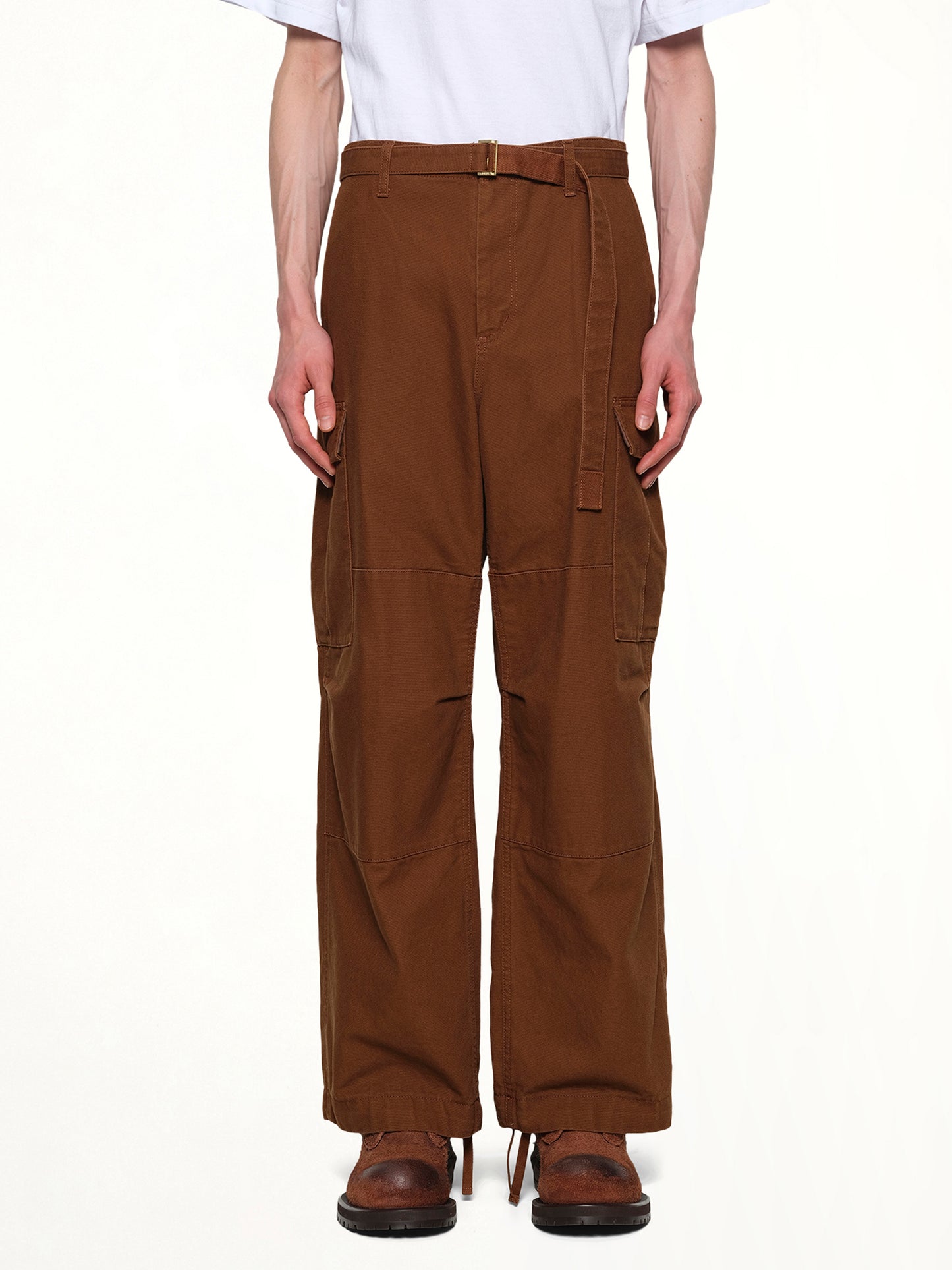 Carhartt WIP Duck Pants in Dark Beige