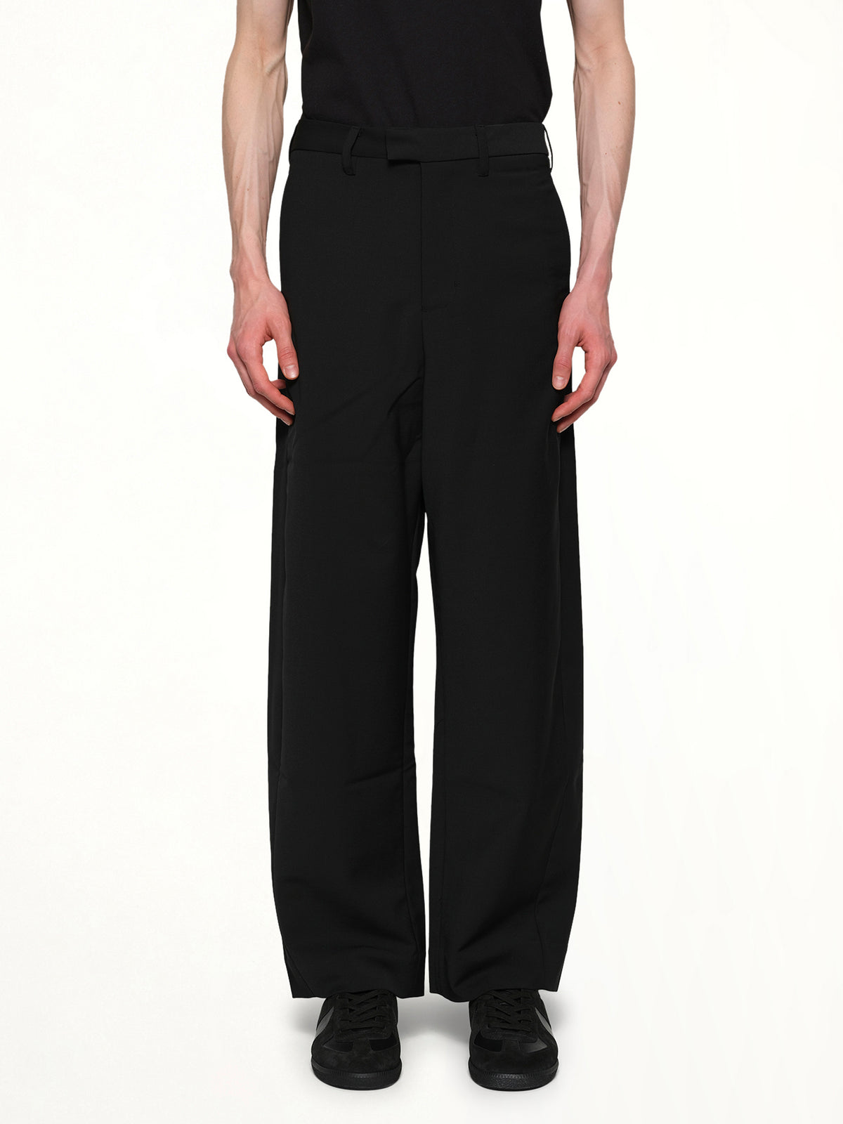 블랙 라운지 커브 팬츠