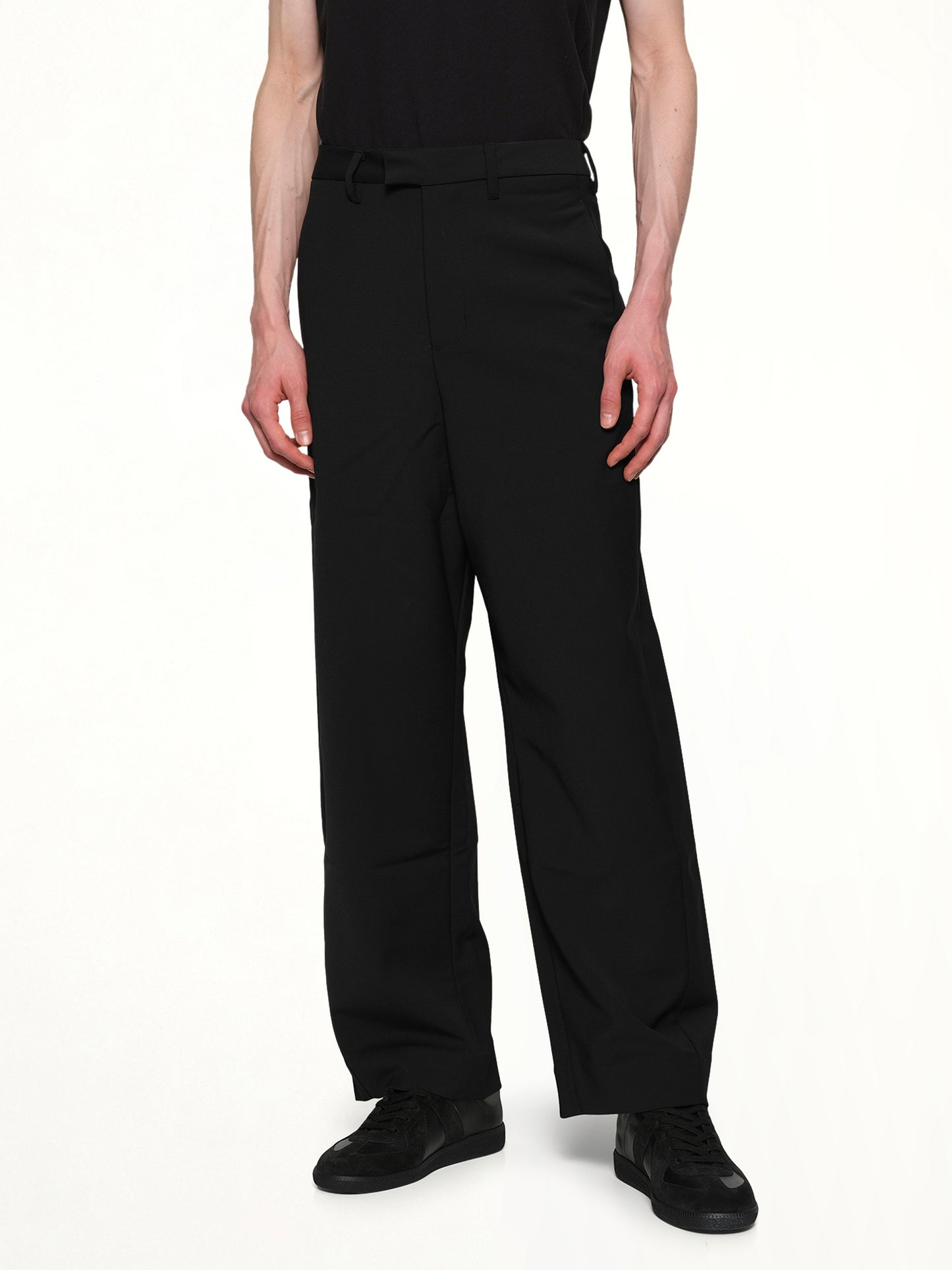 Lounge Curve Pants in Black