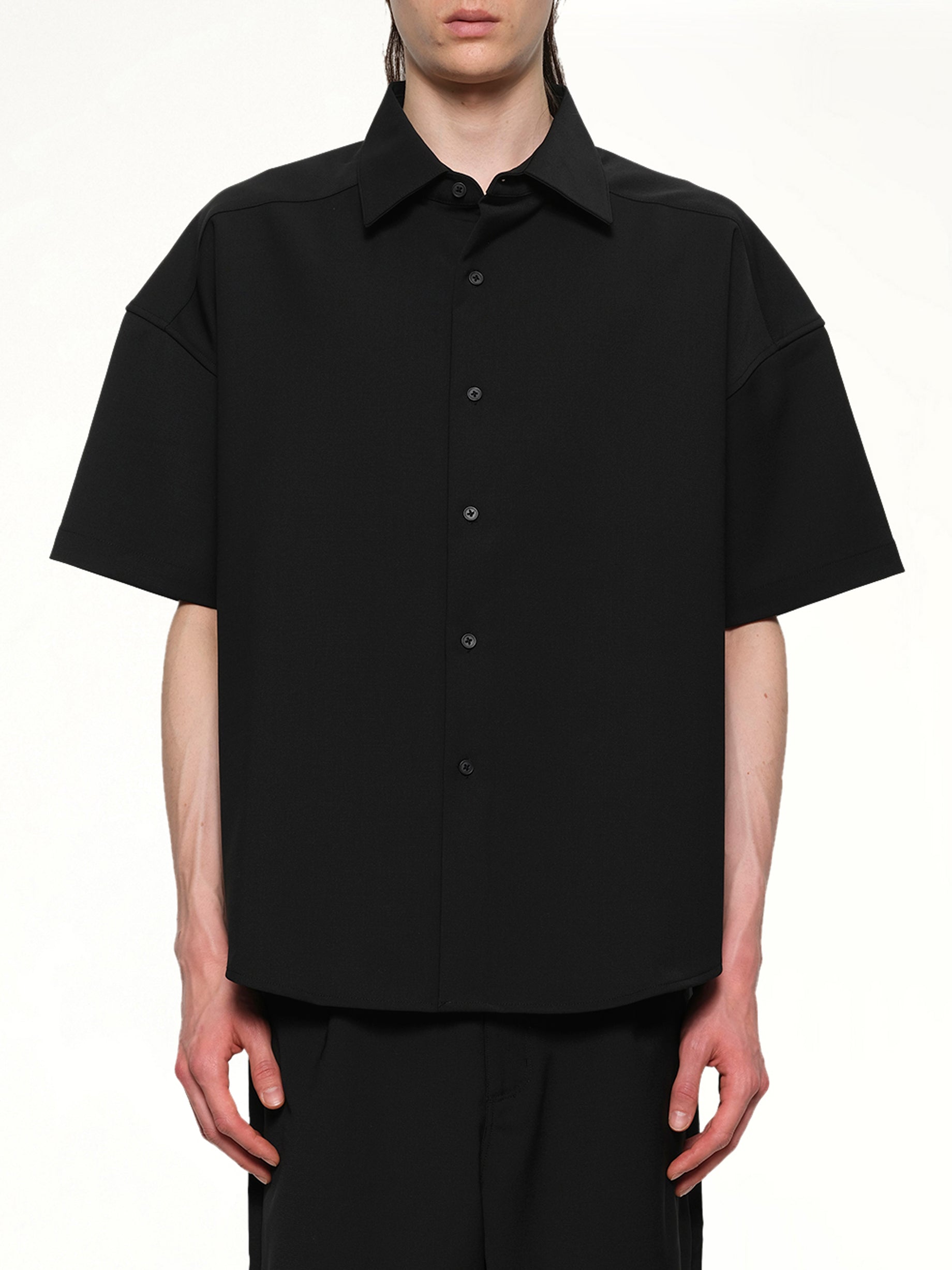 Short Sleeve Shirt in Black