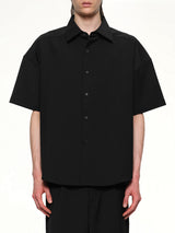 Short Sleeve Shirt in Black