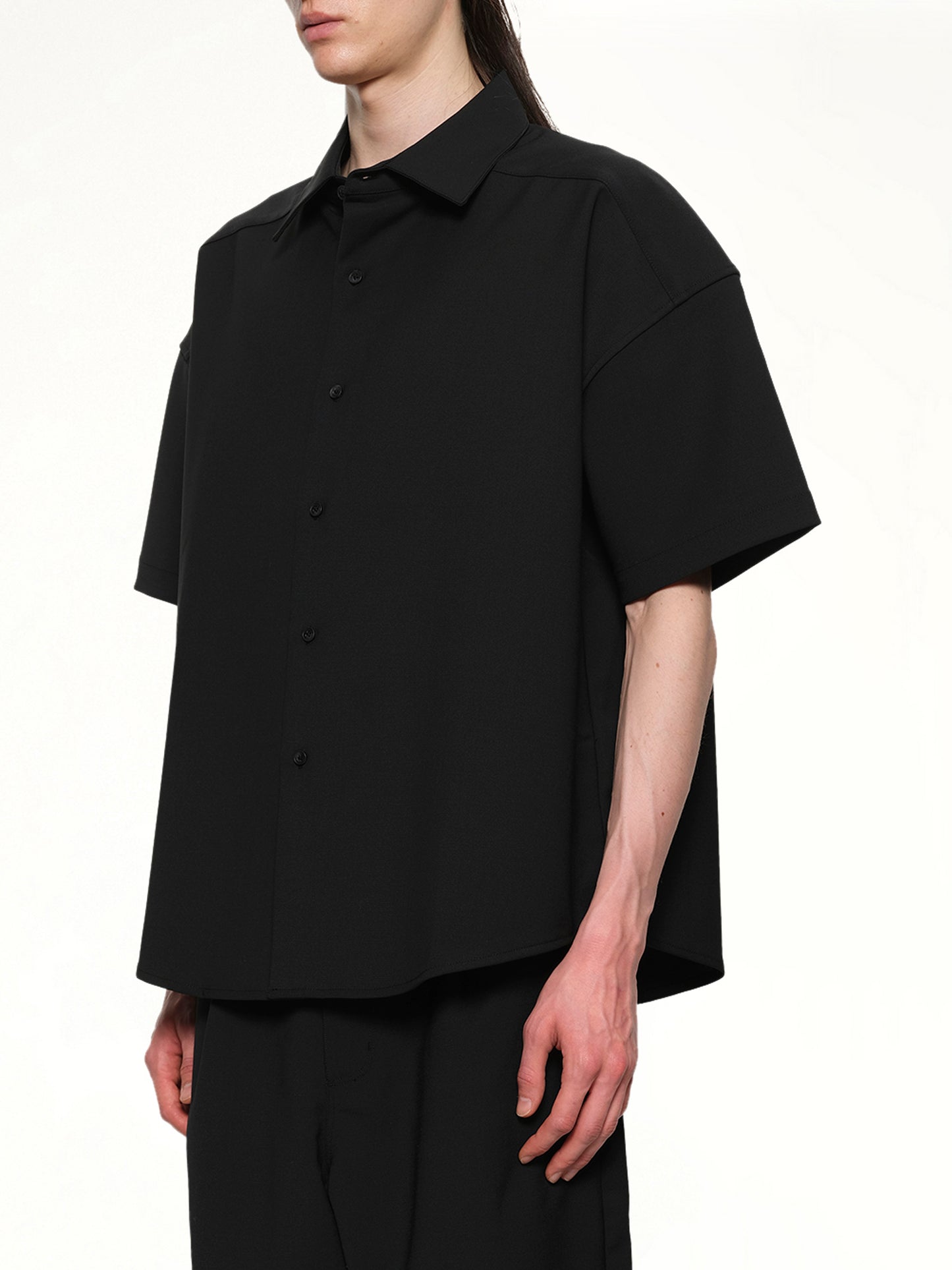 Short Sleeve Shirt in Black
