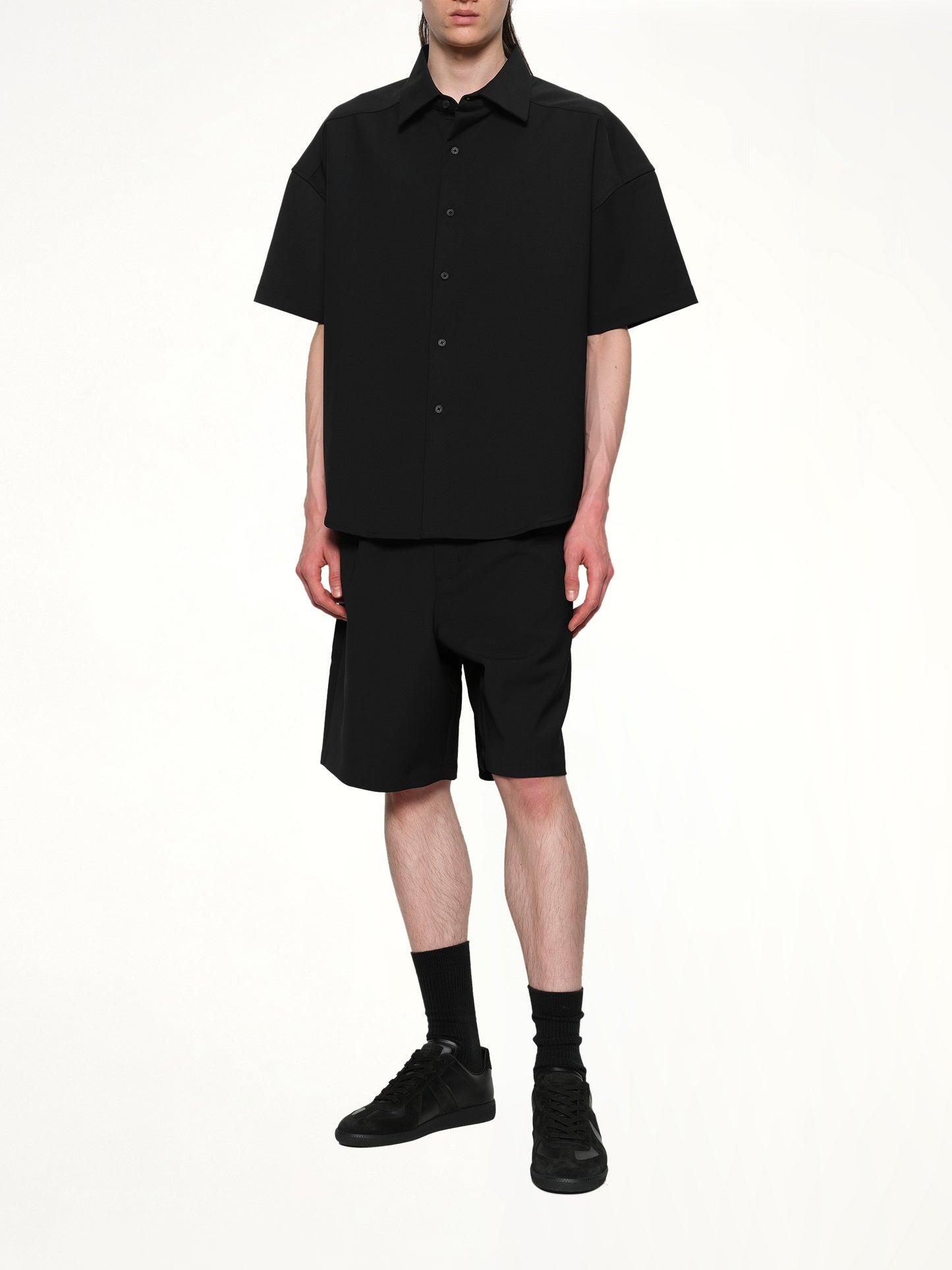 Short Sleeve Shirt in Black