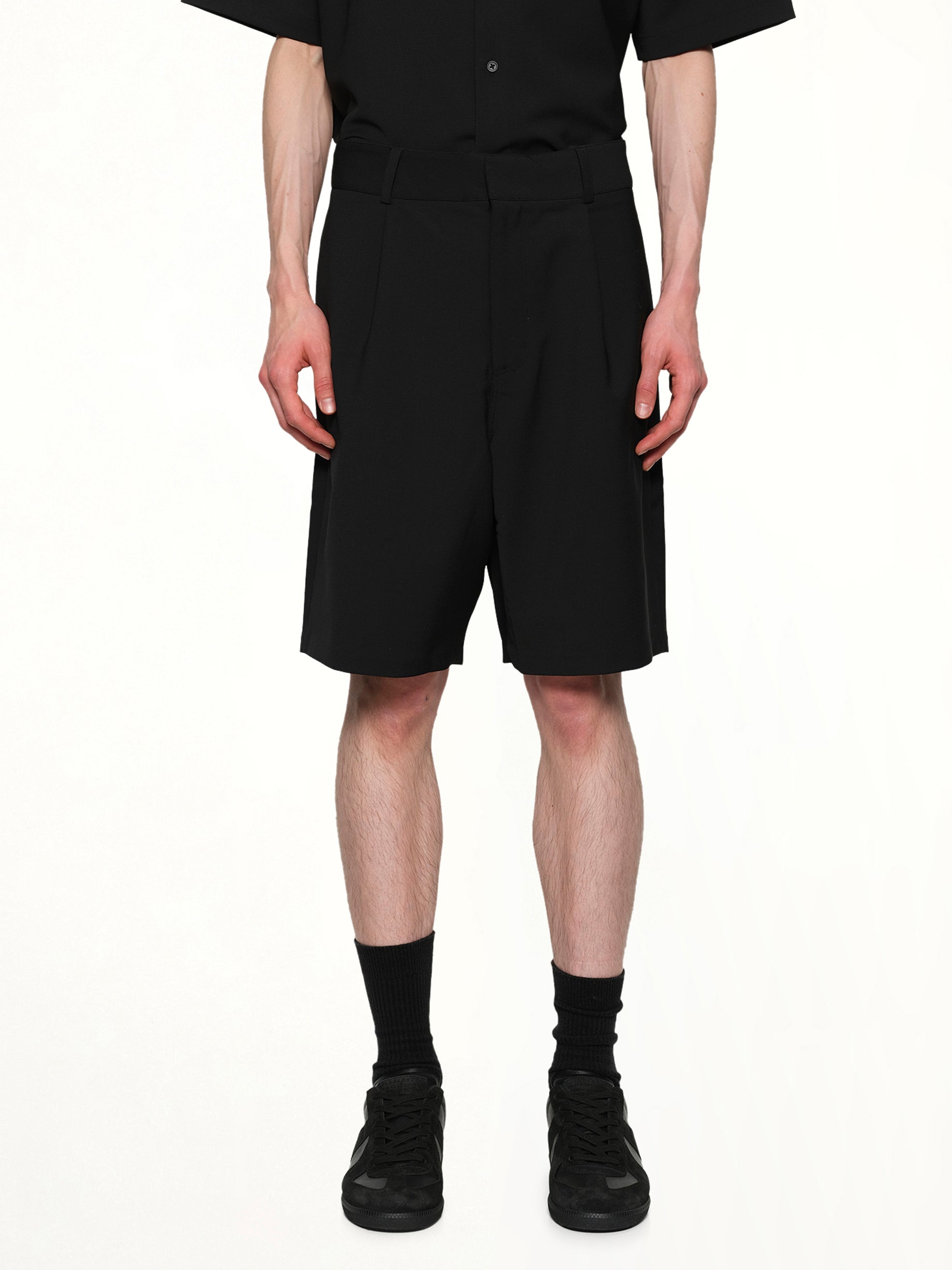 Tailored Shorts in Black