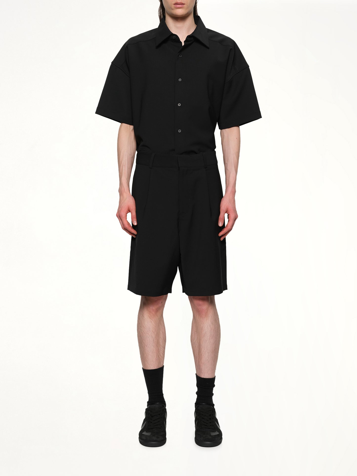 Tailored Shorts in Black