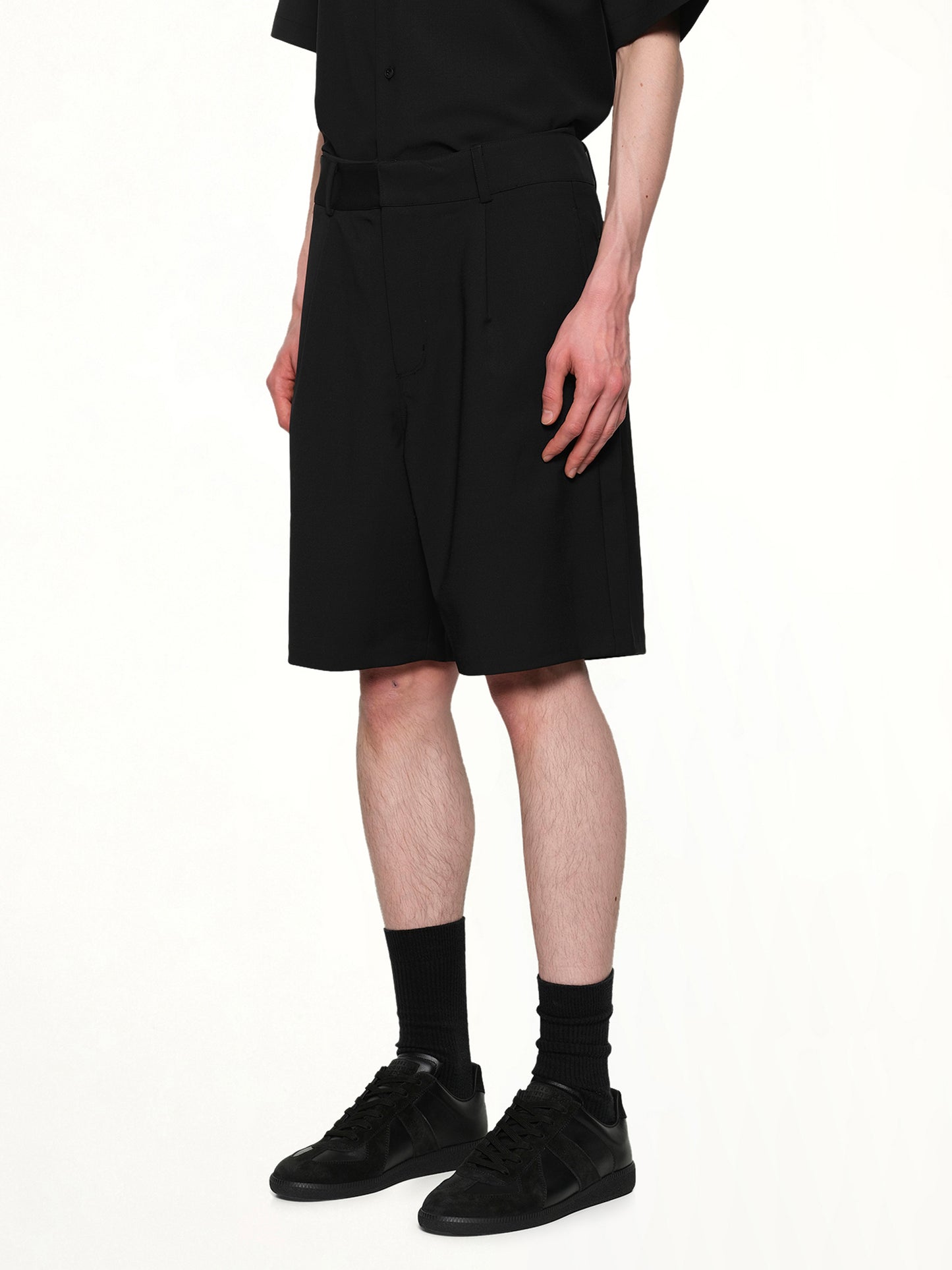 Tailored Shorts in Black